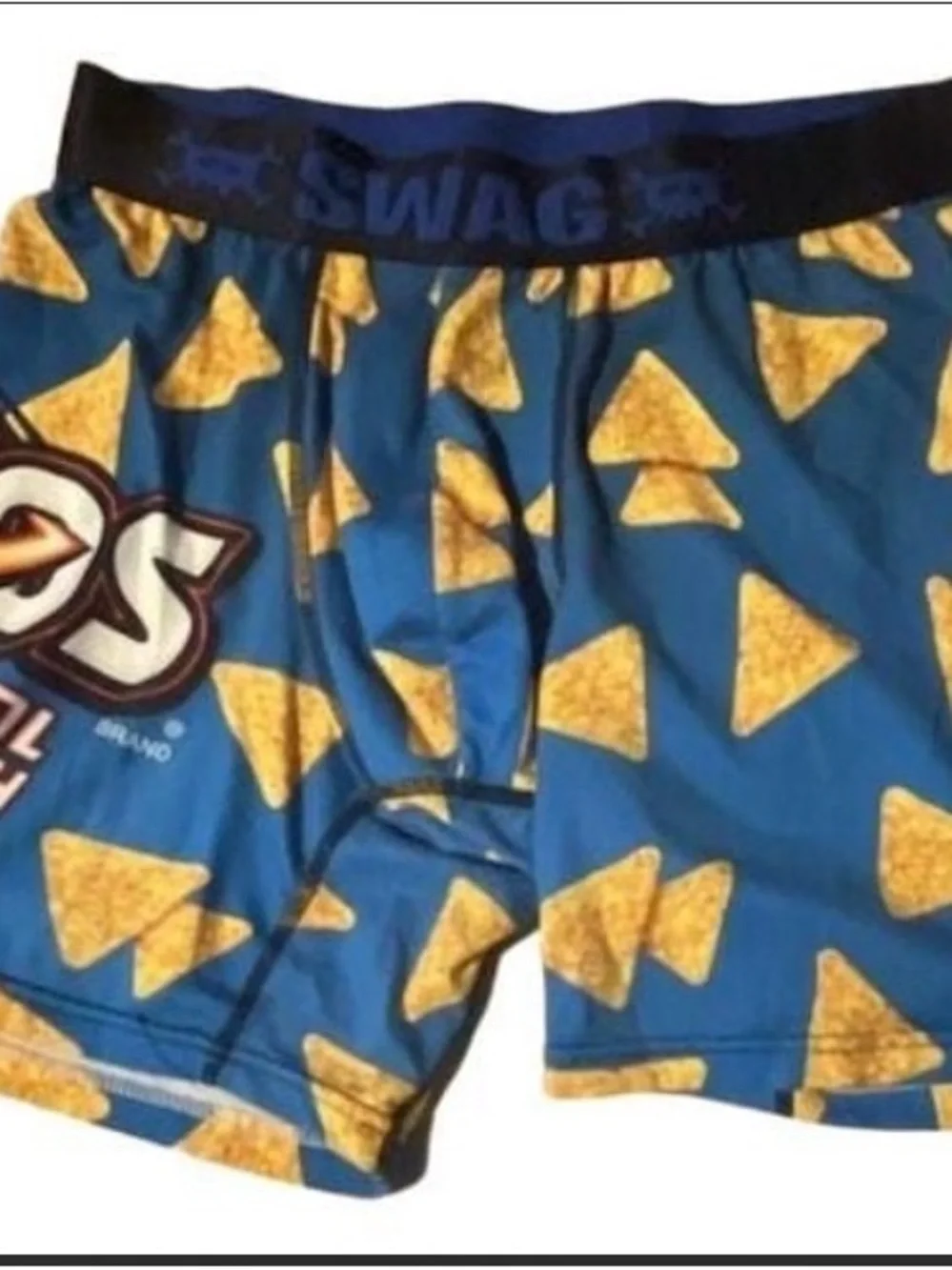 Men's Blue Doritos Print Boxer Briefs